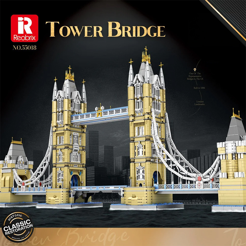 Reobrix Tower Bridge 55018 Brick Yapım Seti