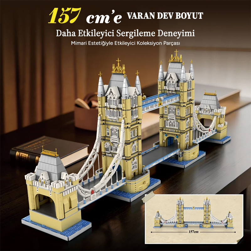 Reobrix Tower Bridge 55018 Brick Yapım Seti