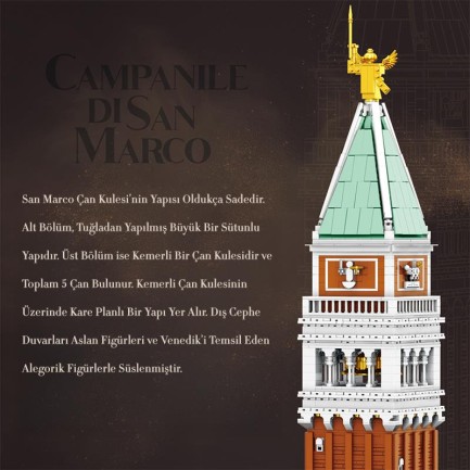 Reobrix Tower of Venice 55013 Brick Yapım Seti - Thumbnail