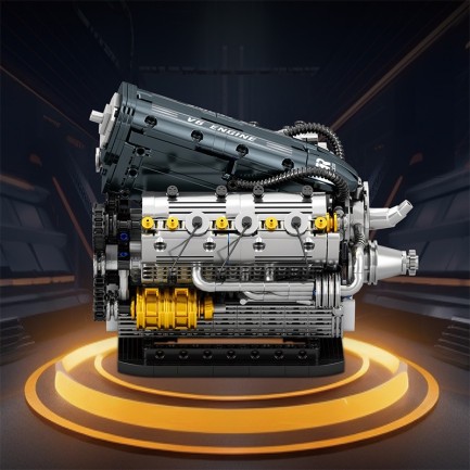 Reobrix V6 Engine 33013 Brick Yapım Seti - Thumbnail