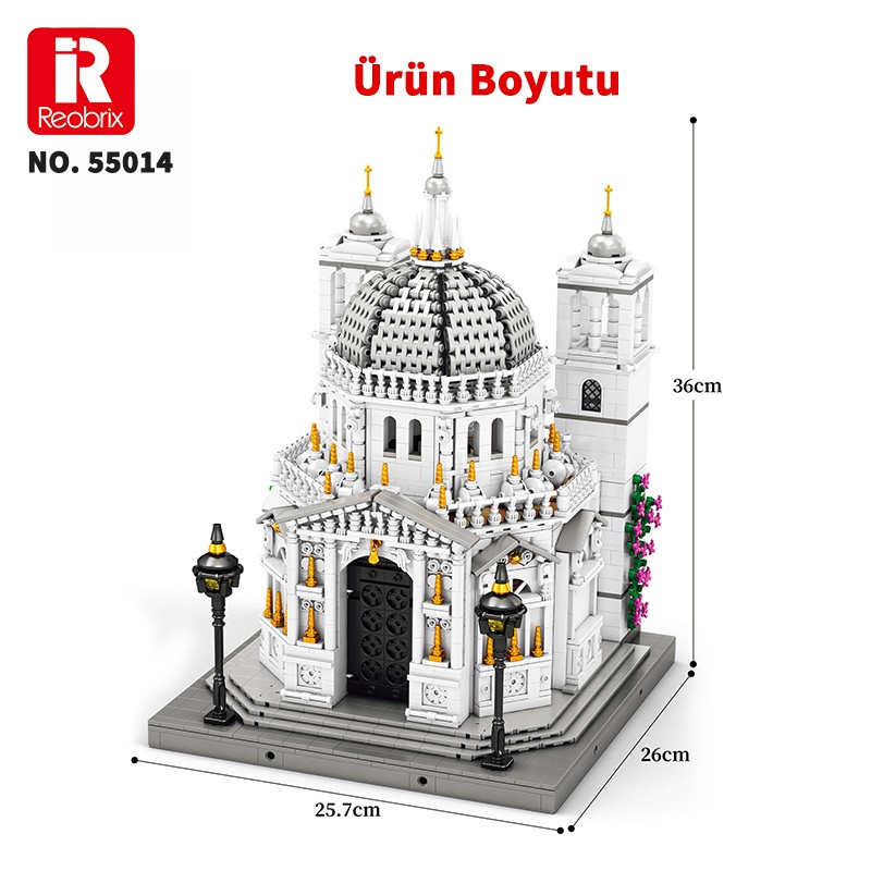 Reobrix Venice Church 55014 Brick Yapım Seti