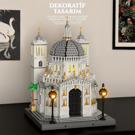 Reobrix Venice Church 55014 Brick Yapım Seti - Thumbnail