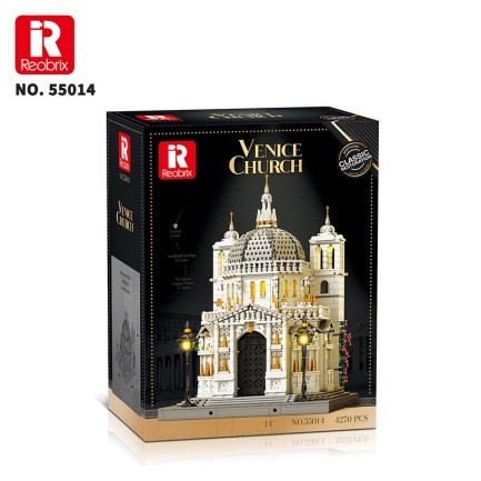 Reobrix Venice Church 55014 Brick Yapım Seti - Thumbnail
