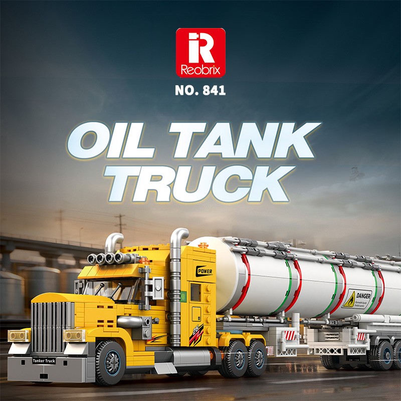 Reobrix W900L Fuel Tanker 841 Brick Yapım Seti