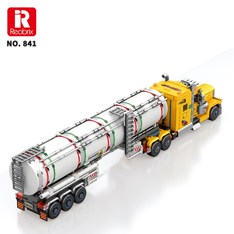 Reobrix W900L Fuel Tanker 841 Brick Yapım Seti
