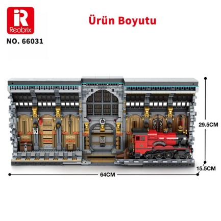 Reobrix Wizzard Train Book 66031 Brick Yapım Seti - Thumbnail
