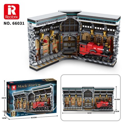 Reobrix Wizzard Train Book 66031 Brick Yapım Seti - Thumbnail