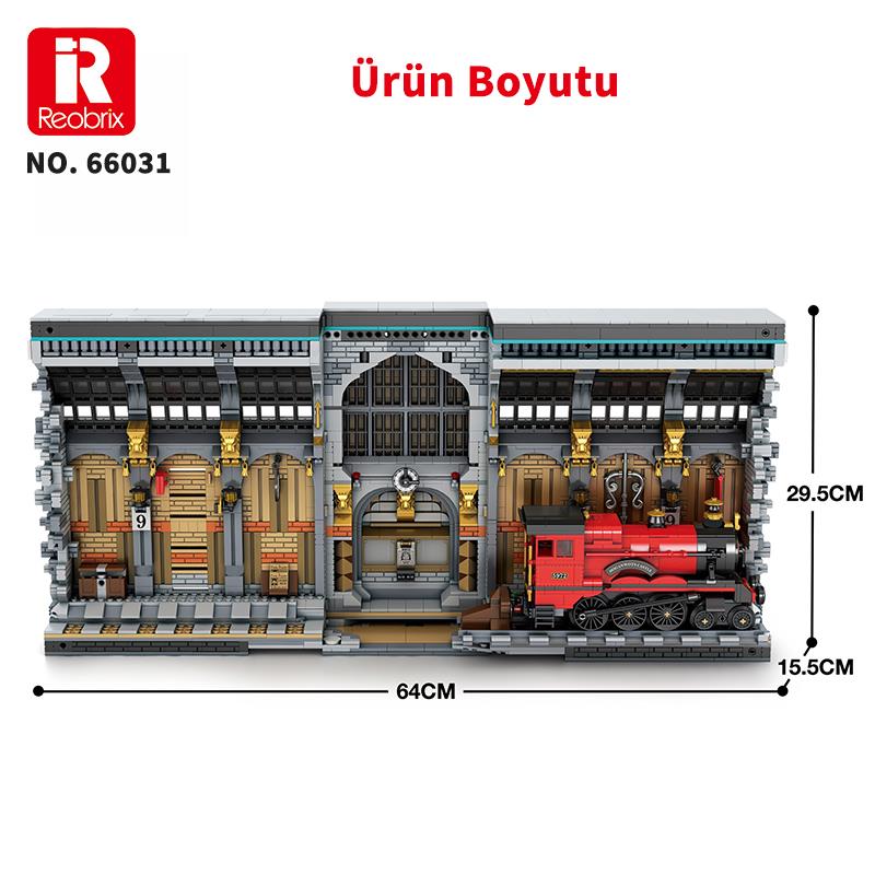 Reobrix Wizzard Train Book 66031 Brick Yapım Seti