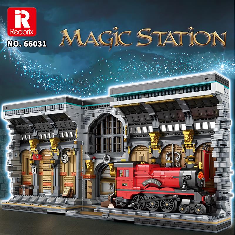 Reobrix Wizzard Train Book 66031 Brick Yapım Seti
