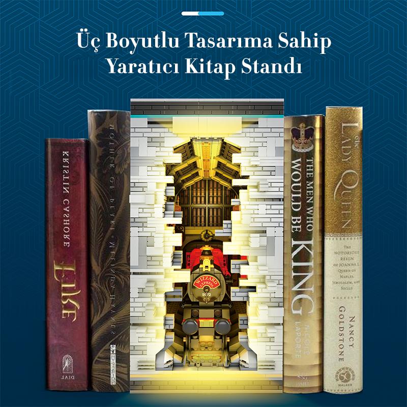 Reobrix Wizzard Train Book 66031 Brick Yapım Seti