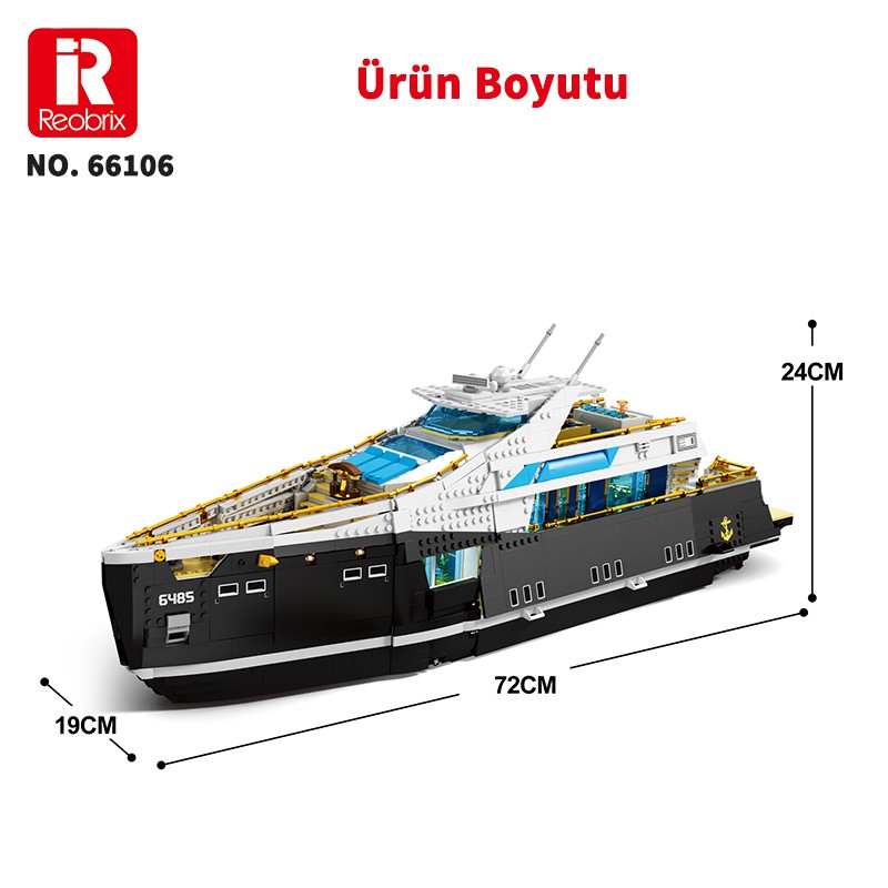 Reobrix Yacht 66106 Brick Yapım Seti