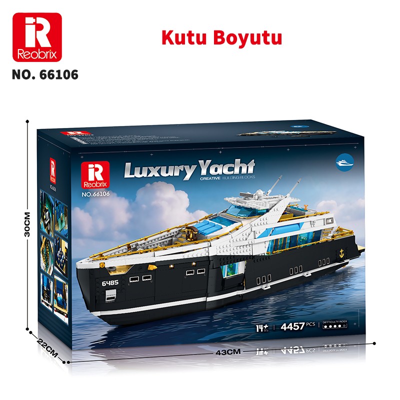 Reobrix Yacht 66106 Brick Yapım Seti