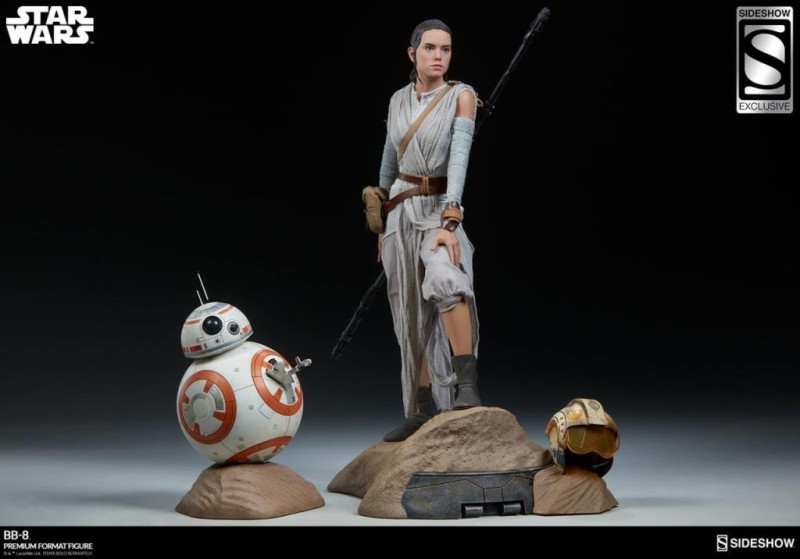 Sideshow Collectibles Rey & BB-8 Premium Format Figure Set