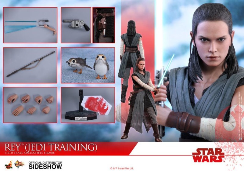 Hot Toys Rey Jedi Training Sixth Scale Figure