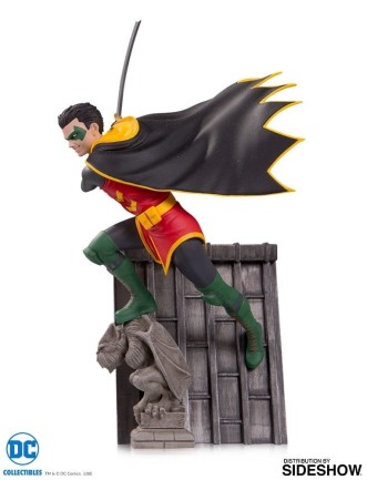 Robin Bat Family Statue - Thumbnail