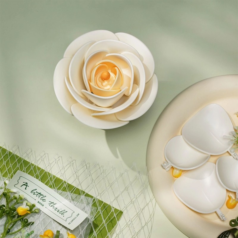 ROKR AF011 Camellia 3D Wooden Puzzle