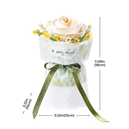ROKR AF011 Camellia 3D Wooden Puzzle - Thumbnail