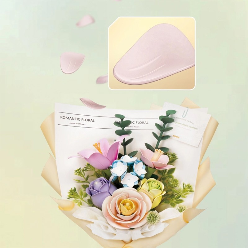 ROKR AF01J Spring Time Bouquet 3D Wooden Puzzle