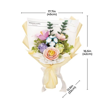 ROKR AF01J Spring Time Bouquet 3D Wooden Puzzle - Thumbnail