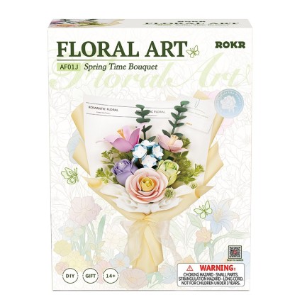 ROKR AF01J Spring Time Bouquet 3D Wooden Puzzle - Thumbnail