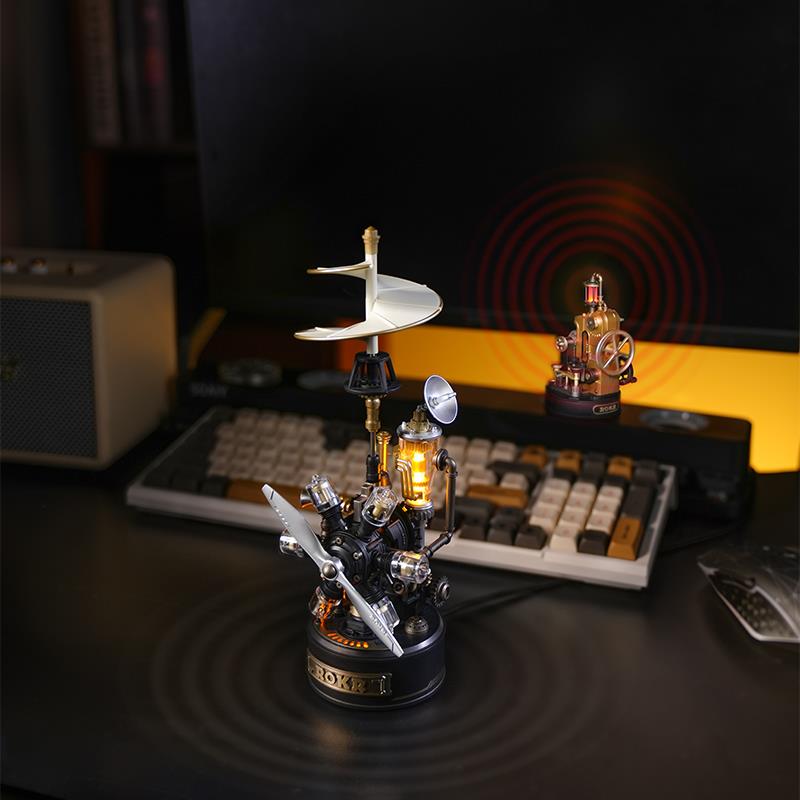 ROKR CGL01 Leonardo Da Vinci Helicopter DIY Mechanical 3D Puzzle