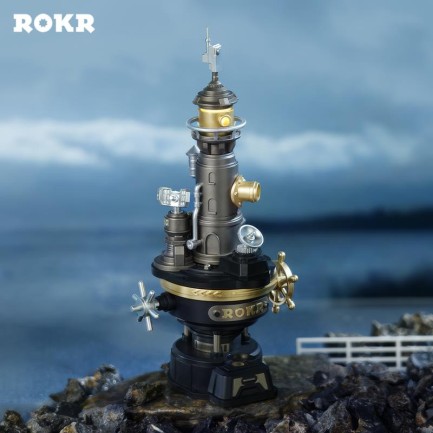 ROKR - ROKR CGM01 Navi Lighthouse DIY Mechanical 3D Puzzle