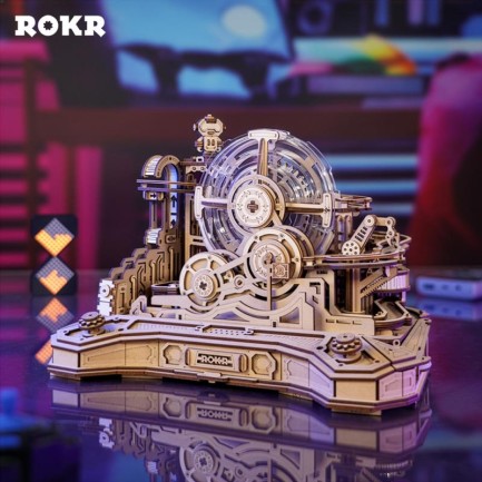 ROKR - ROKR EGC01 Gear Ball Challenge DIY 3D Wooden Puzzle