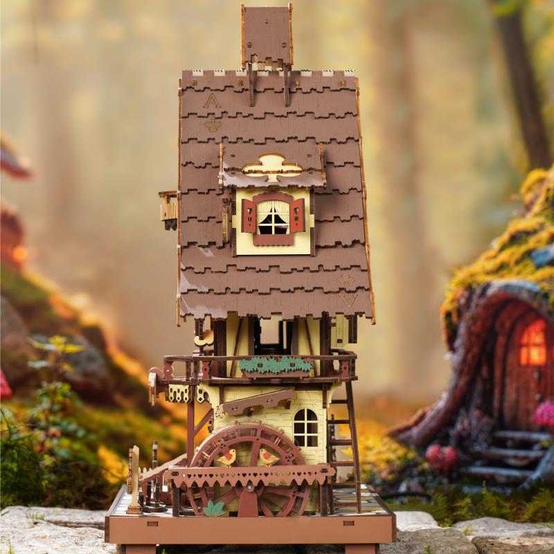 ROKR LC901C Cuckoo Clock Mechanical 3D Wooden Puzzle