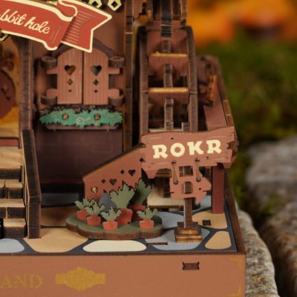 ROKR LC901C Cuckoo Clock Mechanical 3D Wooden Puzzle - Thumbnail