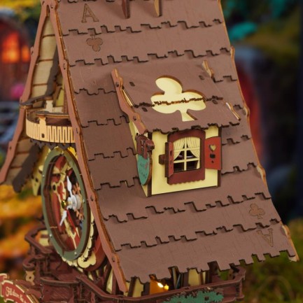 ROKR LC901C Cuckoo Clock Mechanical 3D Wooden Puzzle - Thumbnail