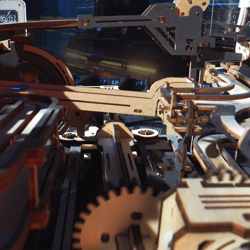 ROKR LG01 Marble Run Link Pack Marble Run 3D Wooden Puzzle