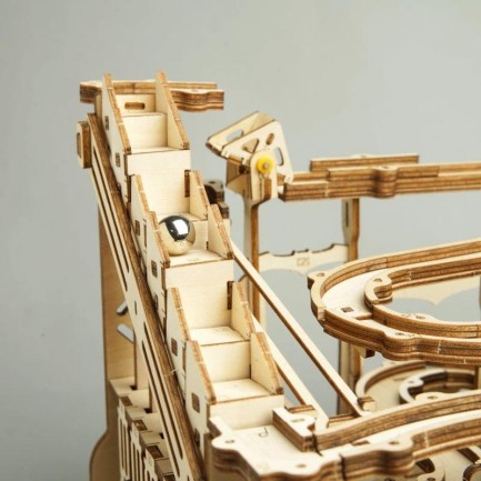 ROKR LG501 Marble Parkour Marble Run DIY Minyatür Maket Model Seti Ahşap 3D Wooden Puzzle 3D Model Kit Detaylı Dekoratif Hobi Seti Ahşap Maket - Thumbnail