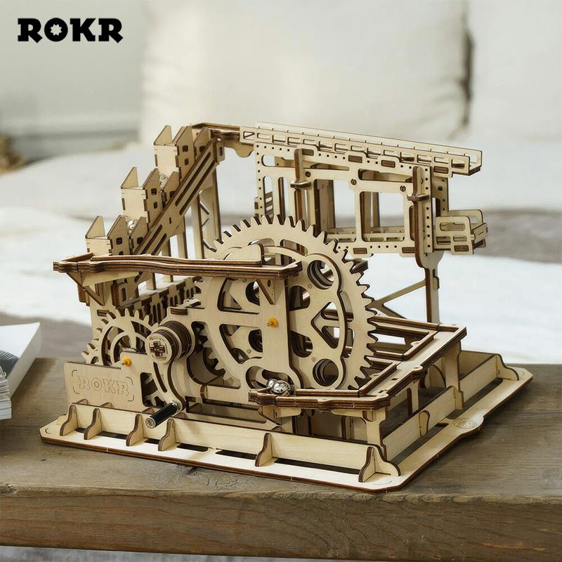 ROKR LG502 Marble Squad Marble Run 3D Wooden Puzzle