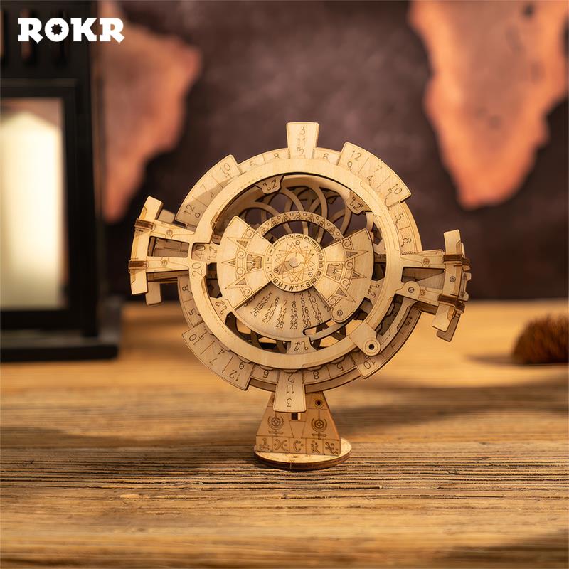 ROKR LK201 Perpetual calendar 3D Wooden Puzzle
