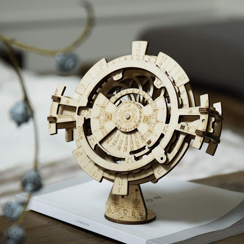 ROKR LK201 Perpetual calendar 3D Wooden Puzzle