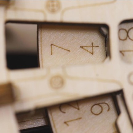 ROKR LK201 Perpetual calendar 3D Wooden Puzzle - Thumbnail