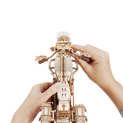 ROKR LK504 Cruiser motorcycle 3D Wooden Puzzle - Thumbnail