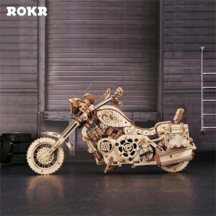 ROKR - ROKR LK504 Cruiser motorcycle 3D Wooden Puzzle