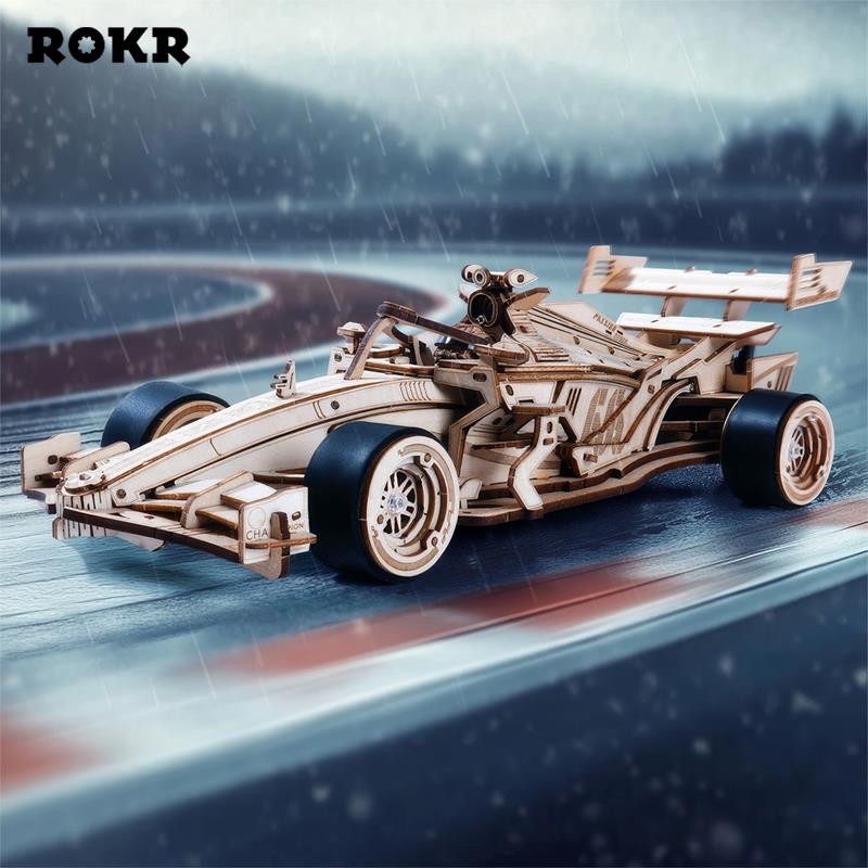 ROKR LK505 F1 Racing car 3D Wooden Puzzle