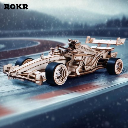 ROKR - ROKR LK505 F1 Racing car 3D Wooden Puzzle