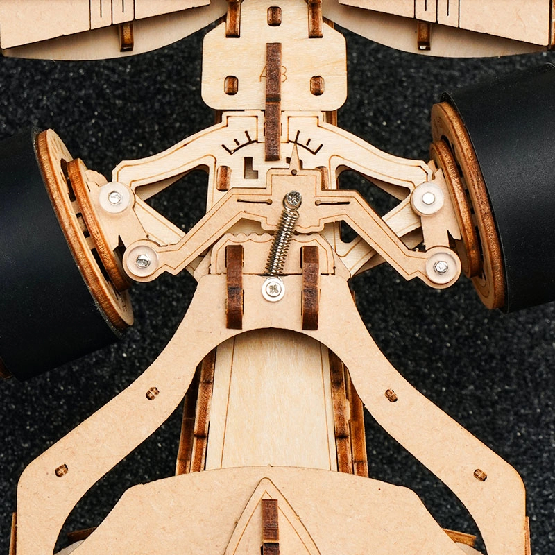 ROKR LK505 Formula Yarış Arabası (F1 Racing Car) DIY Minyatür Maket ModelSeti Ahşap 3D Wooden Puzzle 3D Model Kit Detaylı Dekoratif Hobi Seti Ahşap Maket