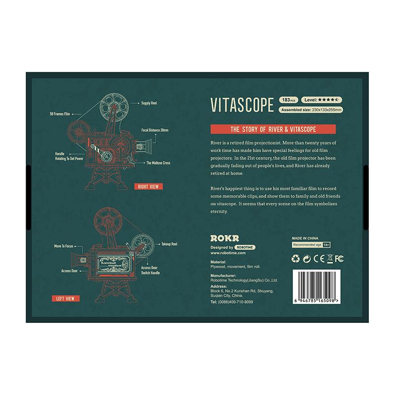 ROKR LK601 Vitascope 3D Wooden Puzzle