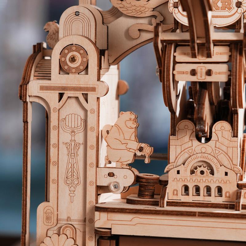 ROKR LK602 Classic Printing Press Mechanical 3D Wooden Puzzle