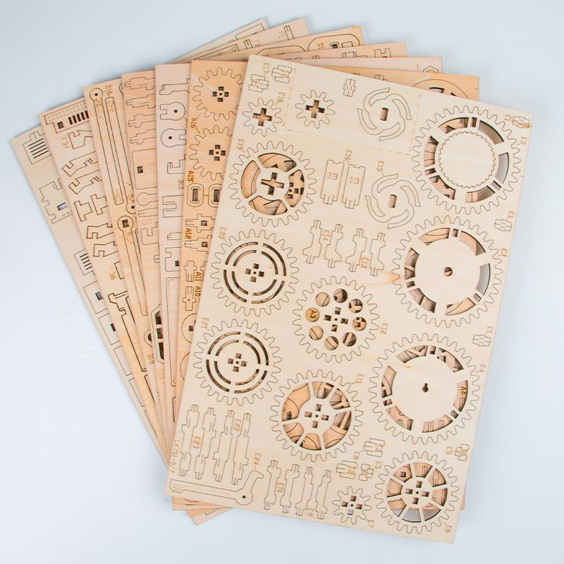 ROKR LK701 Locomotive 3D Wooden Puzzle