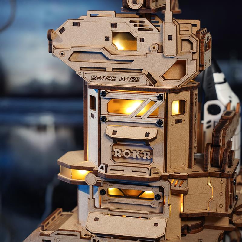ROKR LKA02 Space Shuttle Mechanical 3D Wooden Puzzle