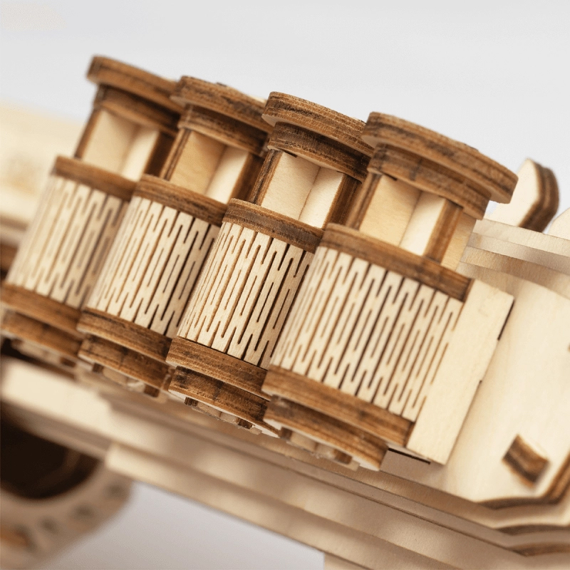 ROKR LQ501 Terminator M870 Gun 3D Wooden Puzzle