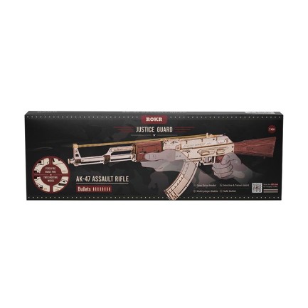 ROKR LQ901 AK-47 Assault Rifle Gun 3D Wooden Puzzle - Thumbnail