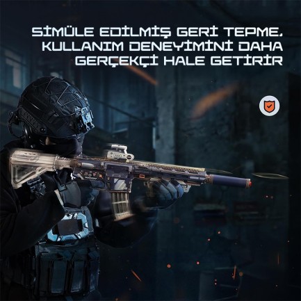 ROKR LQB02 M416 Carbine 3D Wooden Puzzle - Thumbnail