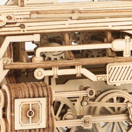 ROKR MC501 Prime Steam Express 3D Wooden Puzzle - Thumbnail