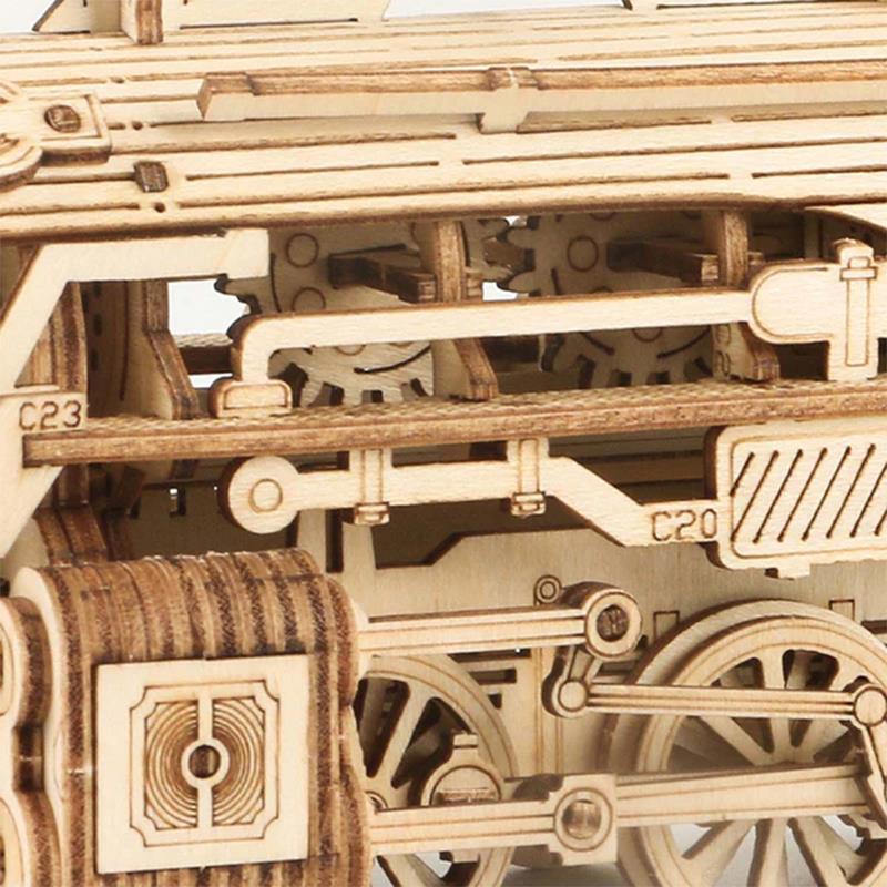 ROKR MC501 Prime Steam Express 3D Wooden Puzzle